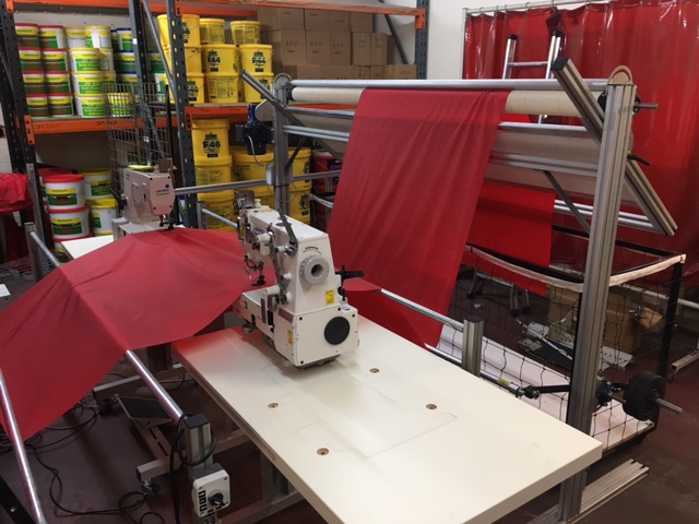 Double Headed Semi Automatic Side Hemming Rig
